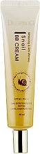 ВВ-крем с экстрактом улитки - Deoproce Snail Whitening & Anti-Wrinkle BB Cream — фото N2