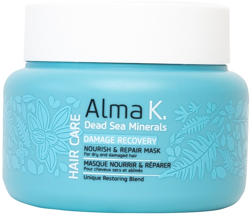 Маска для питания и восстановления волос - Alma K. Damage Recovery Nourish & Repair Mask — фото N1