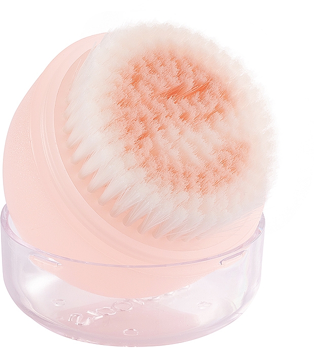 Очищающая щетка для лица, розовая - EcoTools Compact Deep Cleansing Facial Brush — фото N2