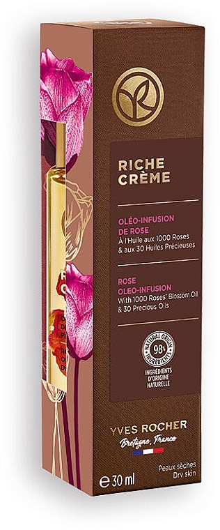 Сироватка для обличчя з трояндовою олією - Yves Rocher Rose Oleo Infusion — фото N3