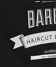 Накидка парикмахерская - Marmara Barber Cape Black Barber — фото N1