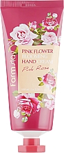 Крем для рук з екстрактом троянди - FarmStay Pink Flower Blooming Hand Cream Pink Rose — фото N2