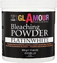 Білий порошок для освітлення волосся - Erreelle Italia Glamour Professional Platinwhite Bleaching Powder — фото N1