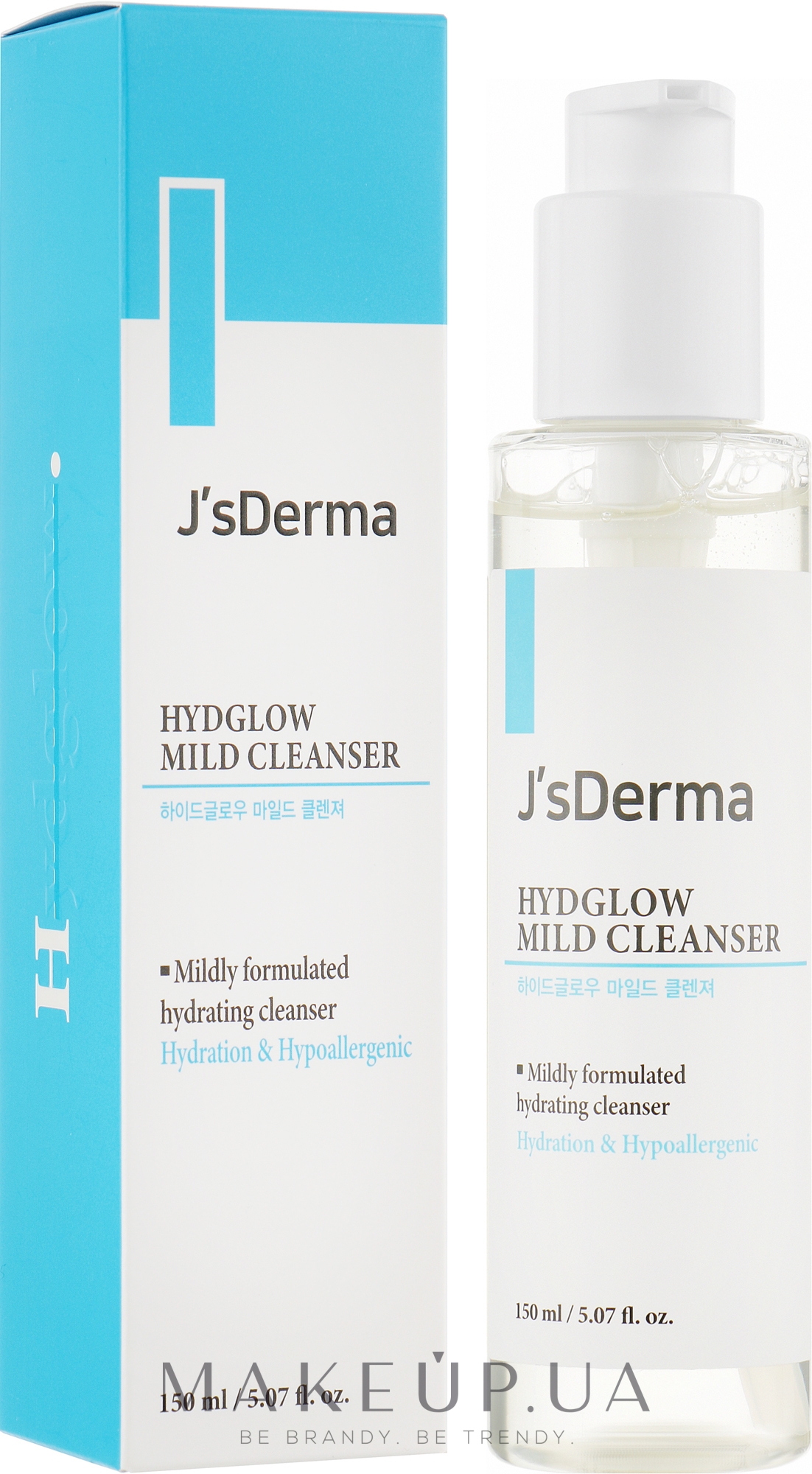 Гель для вмивання - J'sDerma pH Balance & Hydration Cleanser — фото 150ml