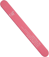 Пилка для нігтів двостороння, 600/600, рожева - Peggy Sage 2-Way Washable Giant Nail File — фото N1