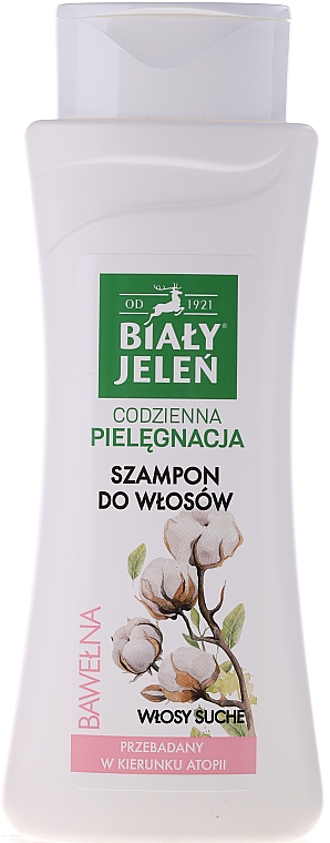 Шампунь с чистого хлопка - Bialy Jelen Shampoo — фото N1