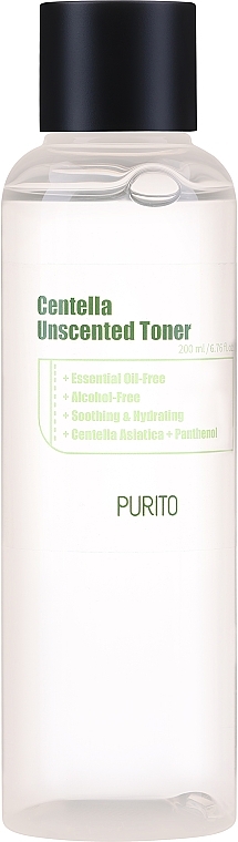 Заспокійливий тонер із центелою без ефірних олій - Purito Seoul Wonder Releaf Centella Toner Unscented