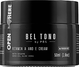 Крем для лица с витаминами А и Е - Bel Tono Vitamin A and E Creme — фото N1