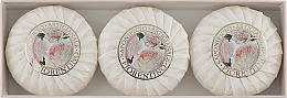 Набор мыла "Роза" - Saponificio Artigianale Fiorentino Rose Blossom Soap — фото N2