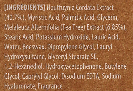 Очищающая пенка для проблемной кожи - Mary & May Houttuynia Cordata+Tea Tree Cleansing Foam — фото N4