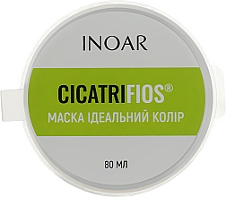Маска для волос без сульфатов "Идеальный цвет" - Inoar Cicatrifios Mascara — фото N3