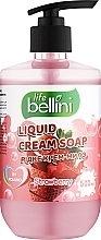Рідке крем-мило з ароматом полуниці - Bellini Life — фото N1