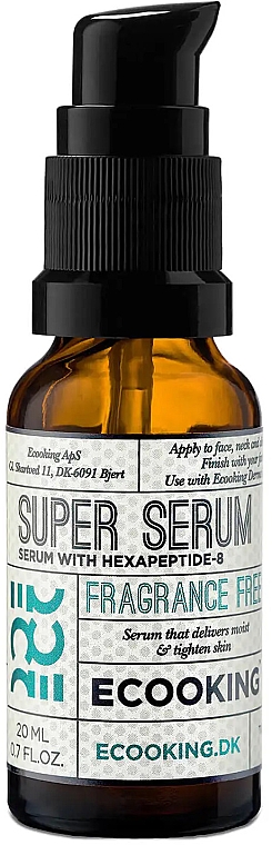 Зволожувальна сироватка для обличчя - Ecooking Super Serum — фото N1