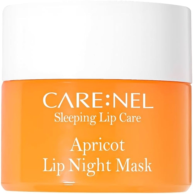 Нічна маска для губ з абрикосом - Carenel Apricot Lip Night Mask (міні) — фото N1