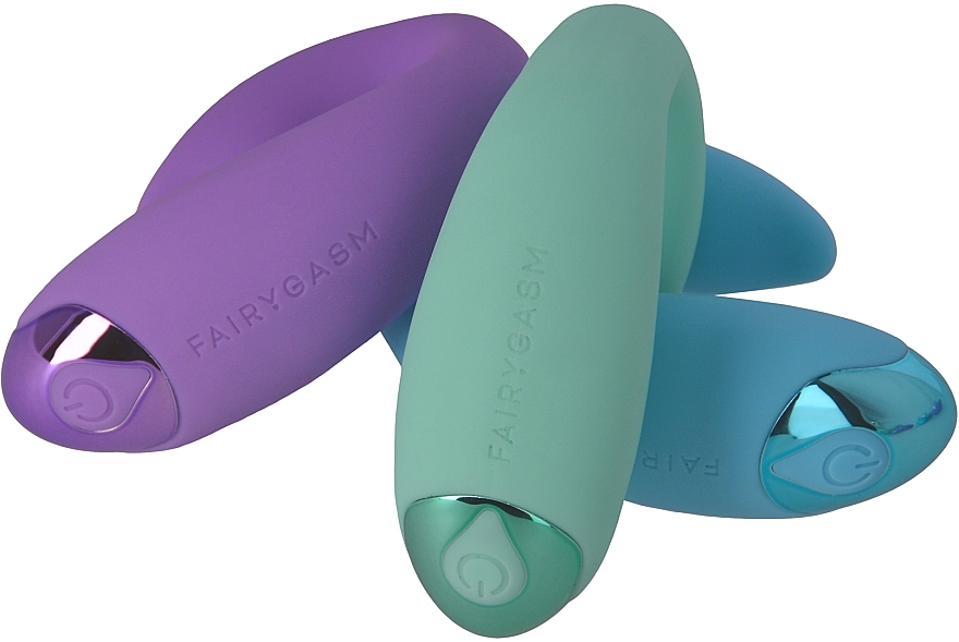 Вибратор для пар с дистанционным управлением, фиолетовый - Fairygasm PleasureBerry — фото N5