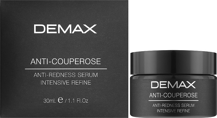 Сироватка-коректор для обличчя - Demax Anti-Couperose Anti-Redness Serum Intensive Refine — фото N4