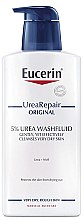 Очищающий флюид - Eucerin UreaRepair Original Washfluid 5% — фото N1