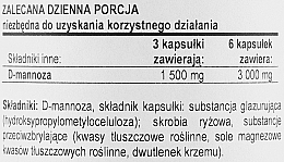 Натуральна добавка, 240 капсул - Now Foods D-Mannose — фото N3