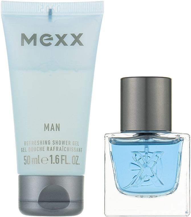 Mexx Man - Набор (edt/30ml + sh/gel/50ml) — фото N2