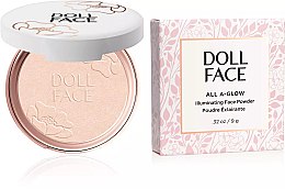 Духи, Парфюмерия, косметика Сияющая пудра - Doll Face All A Glow Illuminating Powder