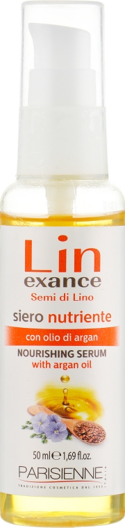 Сироватка для волосся з арганієвою олією - Black Professional Line Lin Exance Argan Oil Serum — фото N1