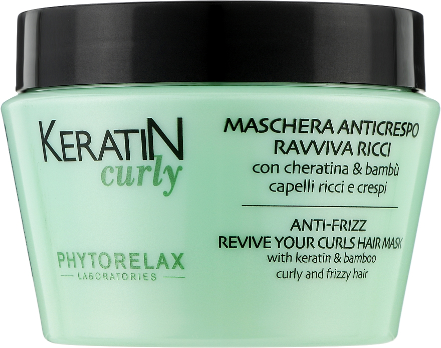 Маска для вьющихся волос - Phytorelax Laboratories Keratin Curly Anti-Frizz Revive Your Curls Hair Mask