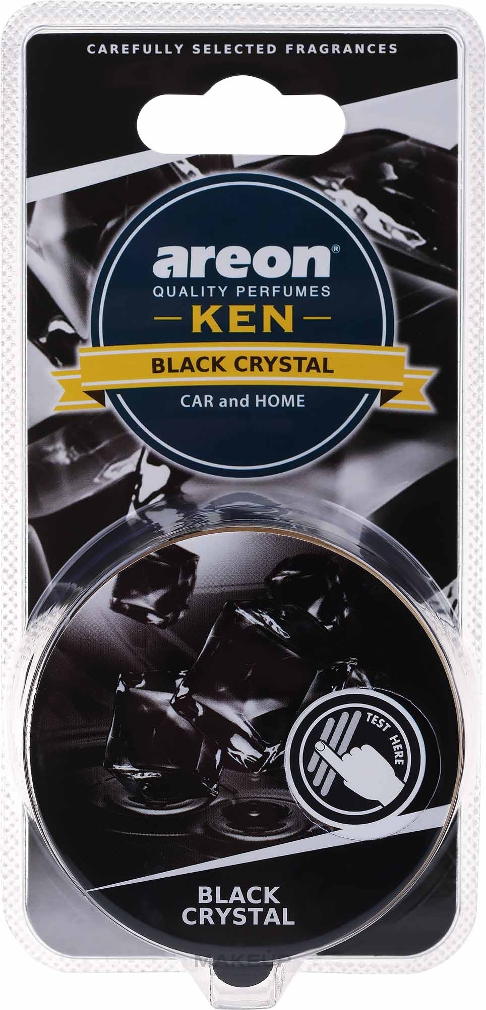 Ароматизатор повітря "Чорний кристал" - Areon Ken Black Crystal — фото 30g