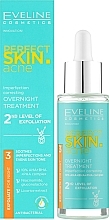 Нічний догляд для коригування недосконалостей «2-й ступінь ексфоліації» - Eveline Cosmetics Perfect Skin.acne Exfoliate For Night — фото N2