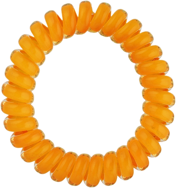 Резинка-пружинка для волос, Pf-153, оранжевая - Puffic Fashion — фото N1