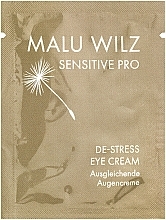 ПОДАРОК! Успокаивающий крем для век - Malu Wilz Sensitive Pro De-Stress Eye Cream (пробник) — фото N1