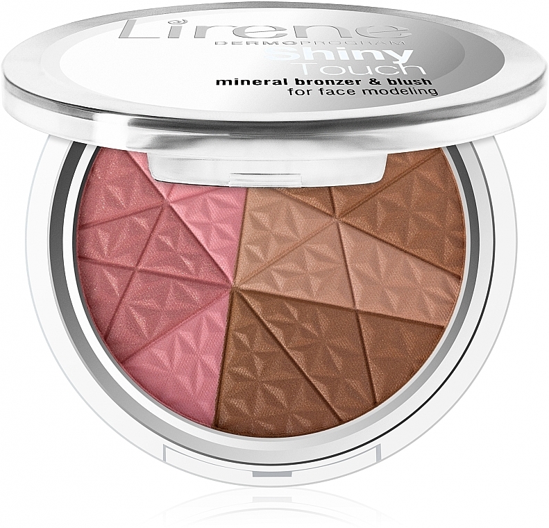 УЦІНКА Бронзатор для обличчя - Lirene Shiny Touch Mineral Bronzer & Blush * — фото N1