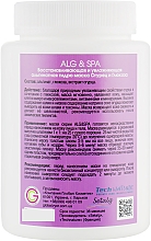 Альгінатна відновлювальна гідромаска Огірок+Глюкоза - ALG & SPA Professional Line Collection Masks Peel off Mask Cucumber Glucoempreinte — фото N2