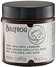 Скраб для очищения бороды - Bullfrog Beard-Washing Exfoliating Paste — фото N1