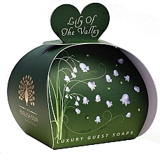 Мыло "Ландыши" - The English Soap Company Luxury Guest Soaps Lily Of The Valley — фото N1