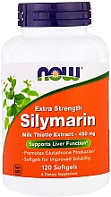 Екстракт розторопші сілимаріна, екстрасила - Now Foods Extra Strength Silymarin Milk Thistle Extract — фото N1
