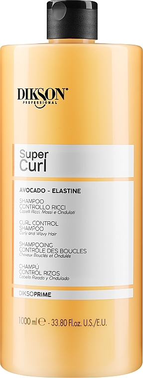 Шампунь для кучерявого волосся - Dikson Super Curl Shampoo — фото N1