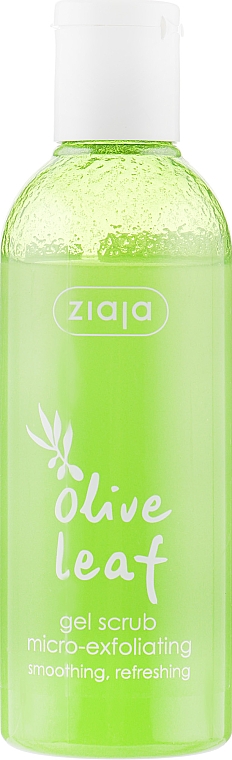 Гель-скраб для обличчя і тіла "Листя оливи" - Ziaja Gel Scrub Olive Leaf — фото N1