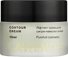 Лифтинг-крем для кожи вокруг глаз - Lavande Contour Cream — фото N1