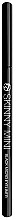 Подводка для глаз - W7 Skinny Mini Black Micro Eyeliner — фото N1