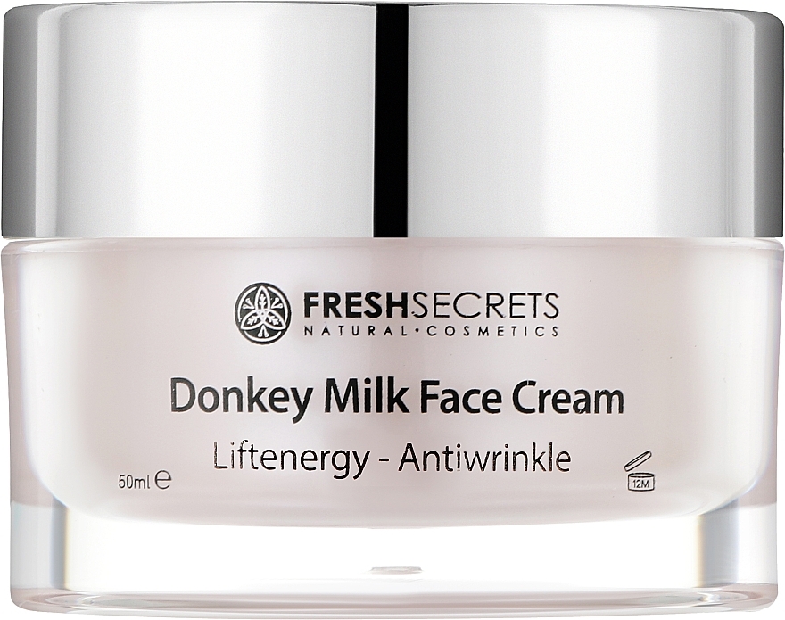Крем для обличчя проти зморщок "Ліфтинг-ефект" - Madis Fresh Secrets Donkey Milk Liftenergy-Antiwrinkle — фото N1