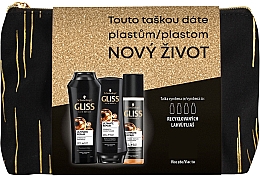 Духи, Парфюмерия, косметика Набор - Gliss Kur Ultimate Repair Set (shm/250ml + hair/cond/200ml + express/hair/cond/200ml + bag)