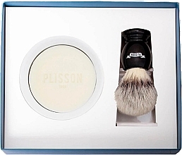 Набір для гоління, чорний - Plisson Plisson Fibre Initiation Set — фото N1