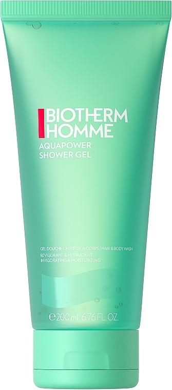 Увлажняющий гель для душа, для тела и волос мужчин - Biotherm Homme Aquapower Shower Gel