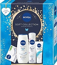  Набір - Nivea Soft Collection (sh/gel/250ml + deo/150ml + soap/100ml + cr/75ml) — фото N1