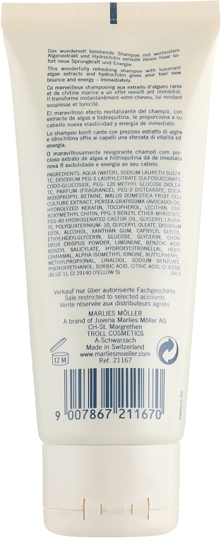 Зволожувальний шампунь - Marlies Moller Marine Moisture Shampoo — фото N2