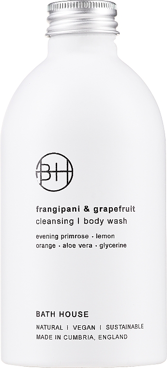 Bath House Frangipani & Grapefruit Body Wash - Гель для душа — фото N1