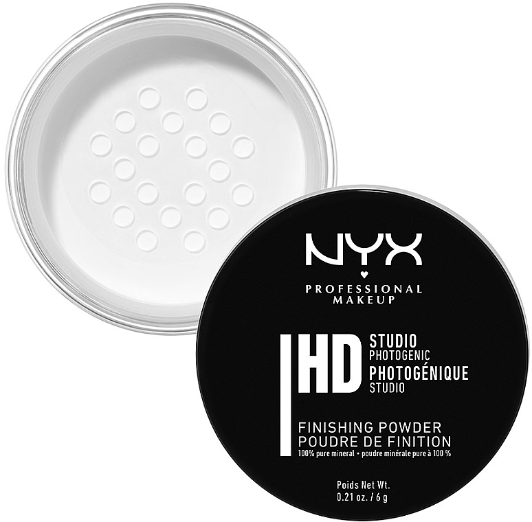 Фінішна мінеральна пудра - NYX Professional Makeup Studio Finishing Powder — фото N2