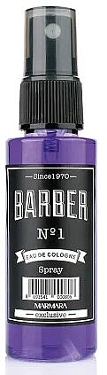 Одеколон після гоління - Marmara Barber №1 Eau De Cologne Spray (міні) — фото N1