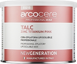 Духи, Парфюмерия, косметика Воск в банке розовый с цинком - Arcocere New Generation Zink Titanium Pink