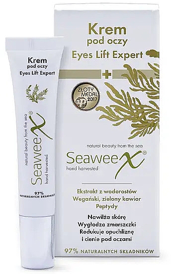 Крем-ліфтинг для шкіри навколо очей - Seaweex Eyes Lift Expert — фото N1